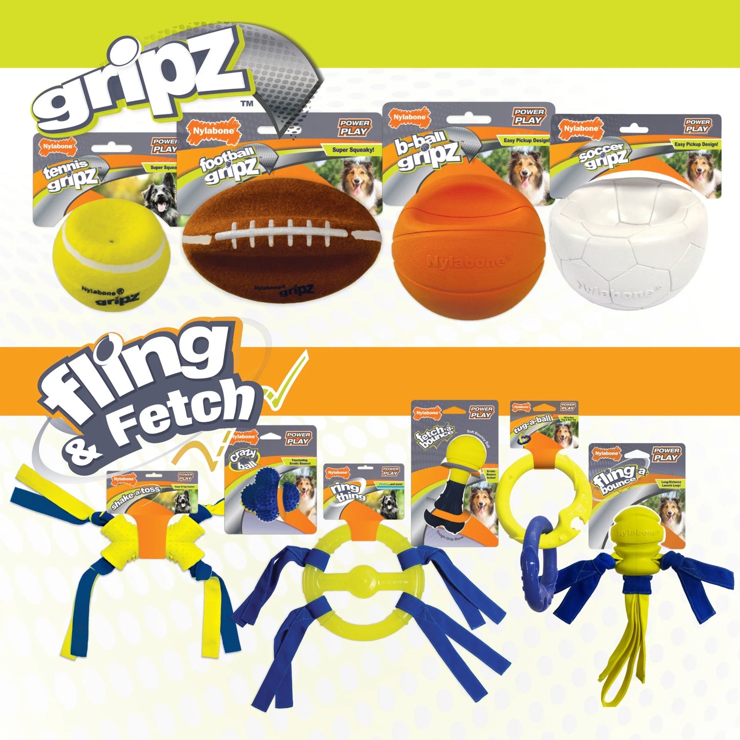 Power Play Crazy-Ball Dog Toy, Dog Balls, Interactive Dog Toys, Large